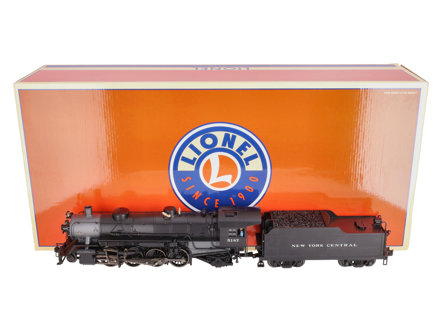 Lionel 6-84468 O New York Central USRA Light Mikado Steam Locomotive #5187