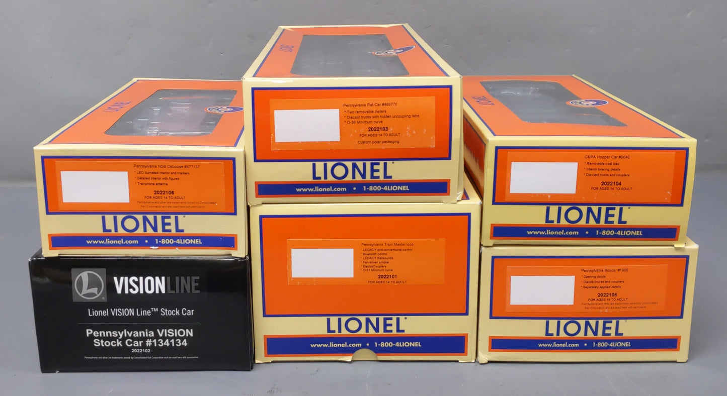 Lionel 2022100 Pennsylvania Train Master O Gauge Diesel Freight Train Set
