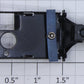 Lionel 483-2X-2 Base Plate w/ Operating Coupler w/o Slide Shoe and Contact
