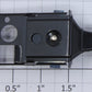 Lionel 483-2X-2 Base Plate w/ Operating Coupler w/o Slide Shoe and Contact