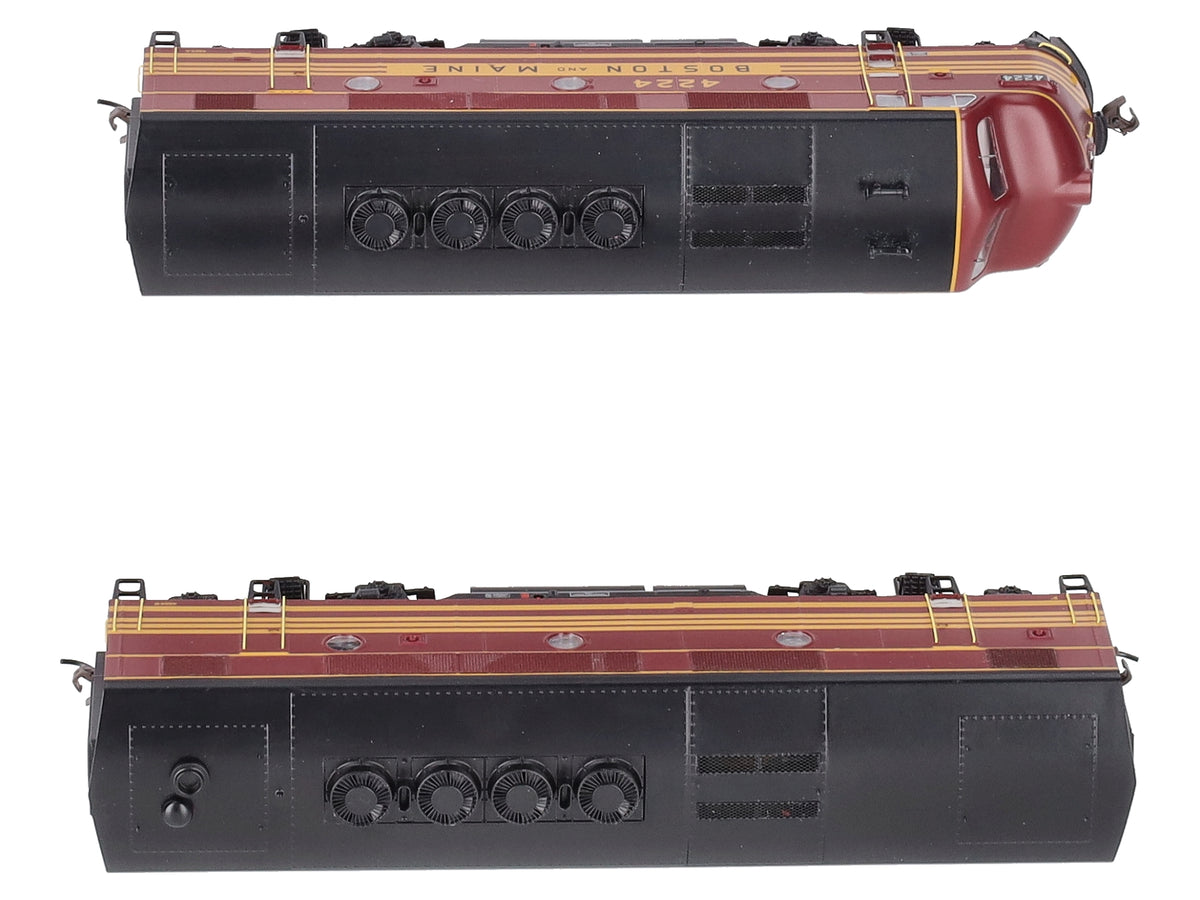 Athearn G2509 HO Scale Boston & Maine F-2A/B Set Diesel Locomotive #4224 LN/Box