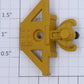 Lionel 16322-25 Light Yellow LTI TTUX Female Articulated Coupler with Bolt