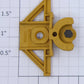 Lionel 16322-25 Light Yellow LTI TTUX Female Articulated Coupler with Bolt