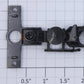 Atlas 6000X-2 O Gauge 3-Rail Metal Knuckle Operating Coupler Arm and Bolster