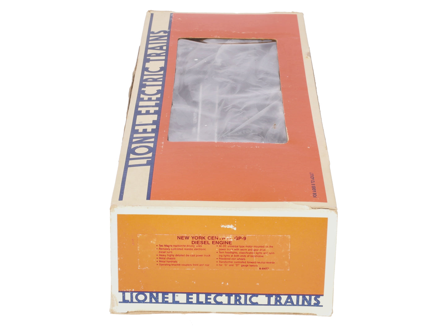 Lionel 6-8477 O Gauge New York Central GP9 Diesel Locomotive w/Horn #8477 LN/Box