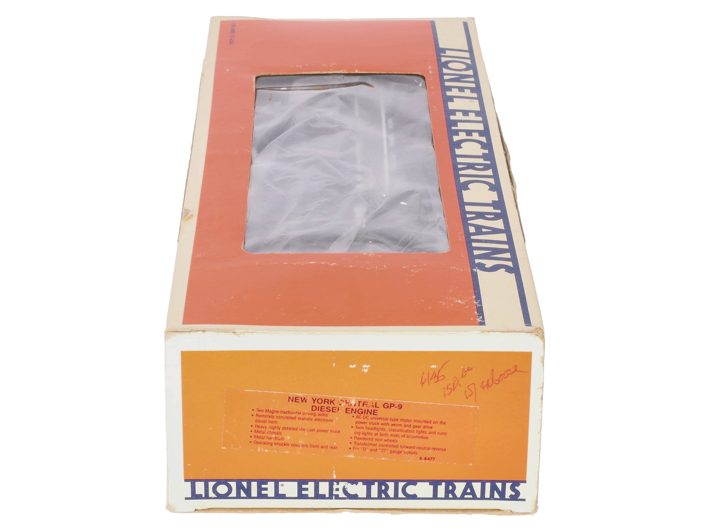 Lionel 6-8477 O Gauge New York Central GP9 Diesel Locomotive w/Horn #8477 LN/Box