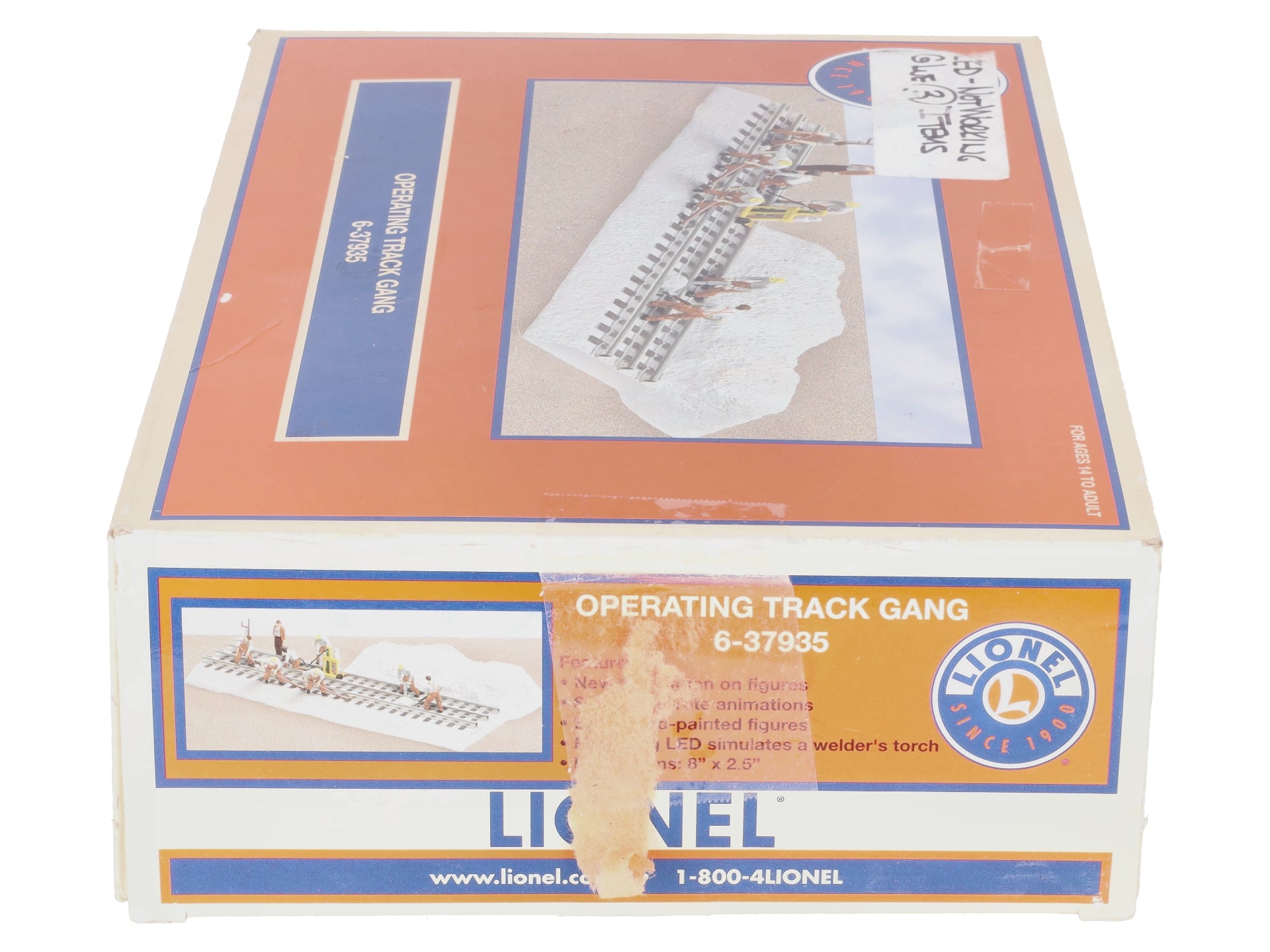 Lionel 6-37935 O Gauge Operating Track Gang