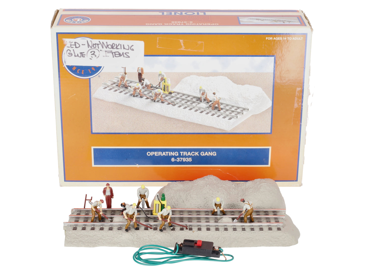 Lionel 6-37935 O Gauge Operating Track Gang