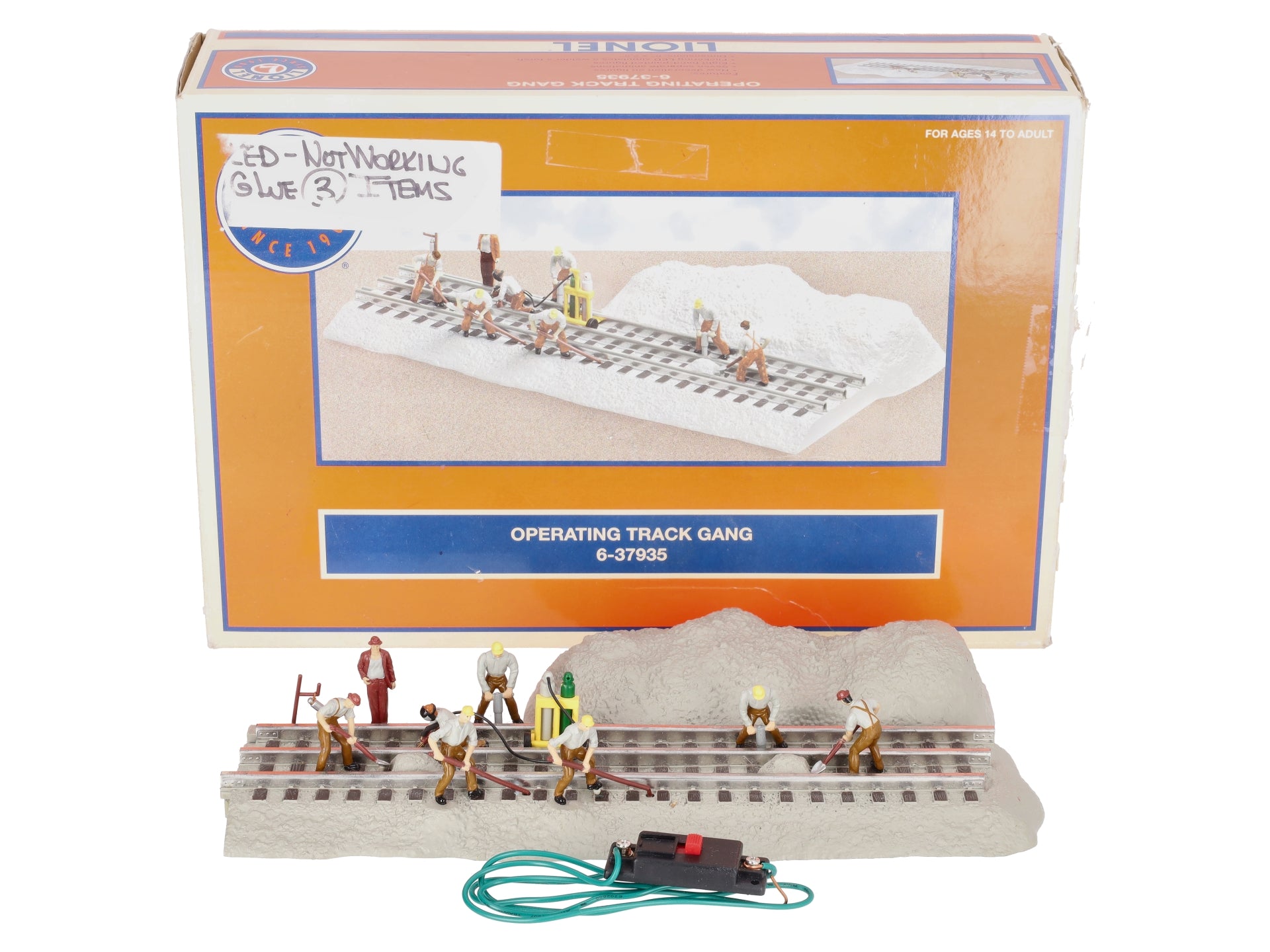 Lionel 6-37935 O Gauge Operating Track Gang