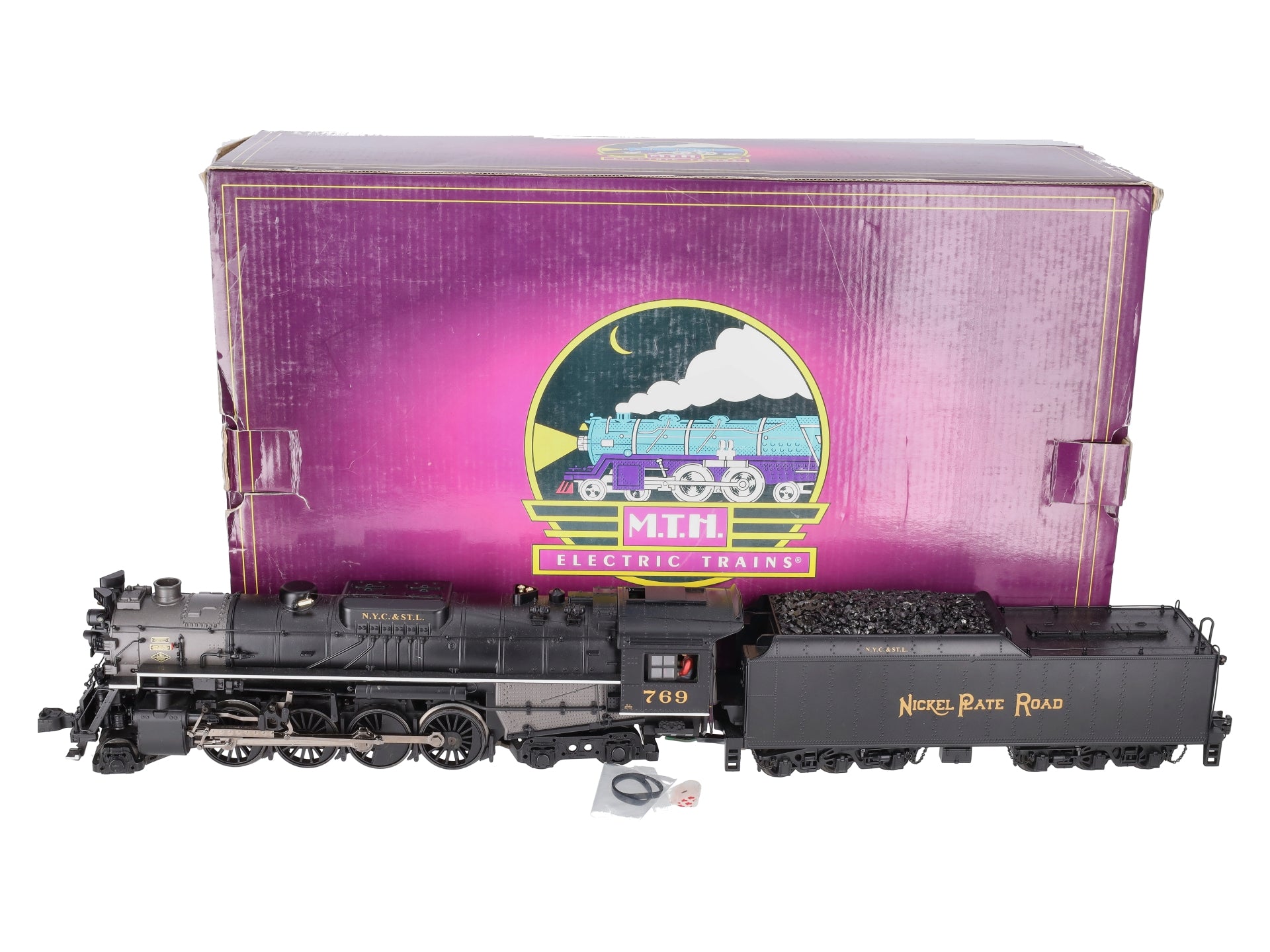 MTH 20-3291-1 O NKP 2-8-4 Berkshire Steam Engine #769 w/PS2 (Hi-Rail)