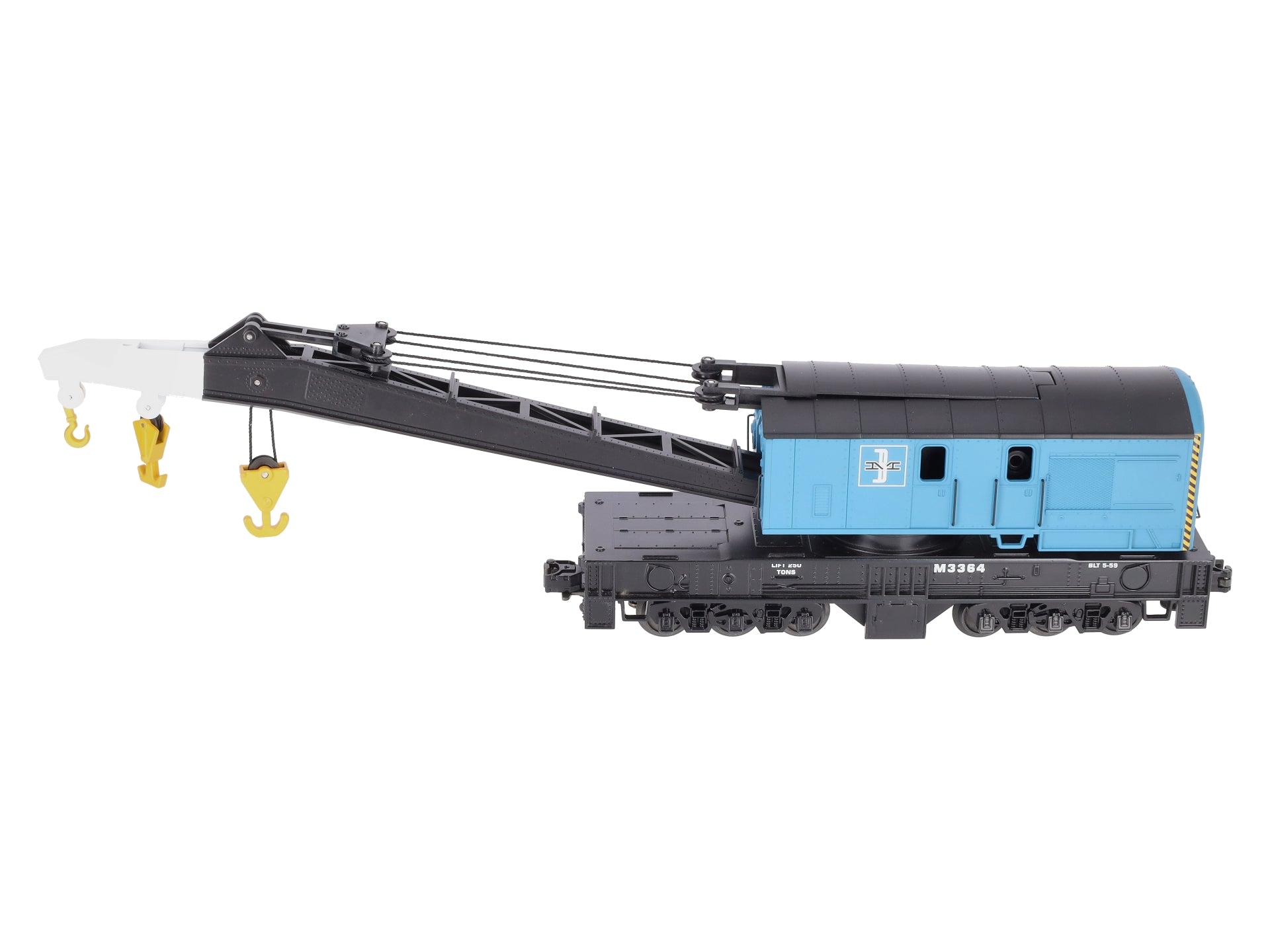 MTH 20-98248 O Gauge Boston and Maine Crane Car LN/Box