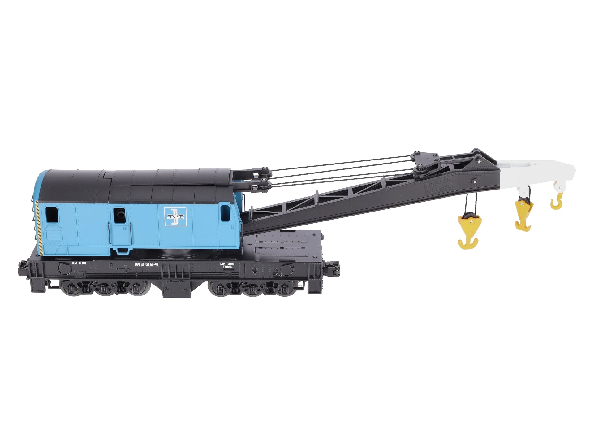 MTH 20-98248 O Gauge Boston and Maine Crane Car LN/Box
