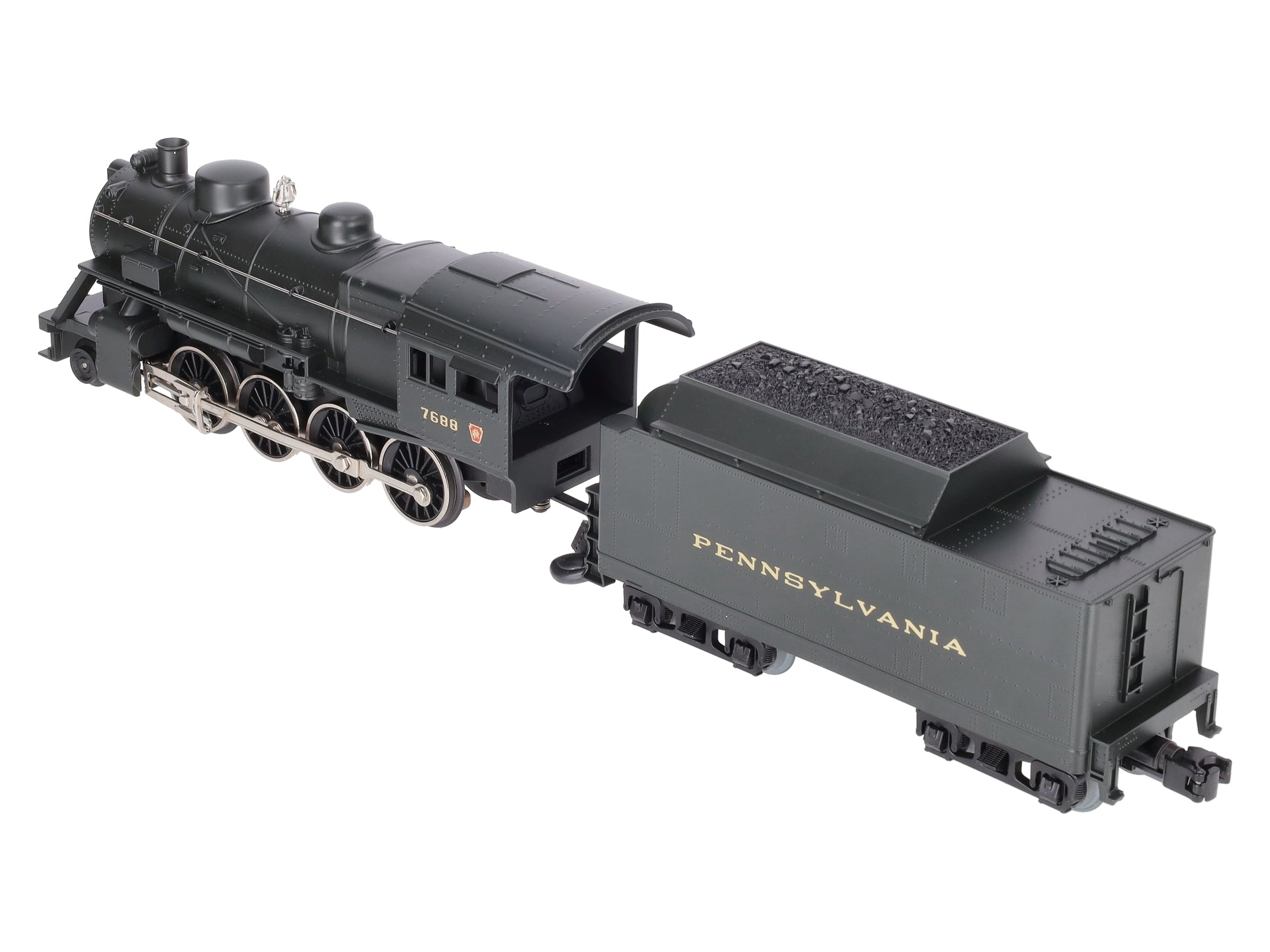 MTH 30-1159-1 O Pennsylvania 2-8-0 Steam Locomotive & Tender w/PS2 #7688 LN/Box