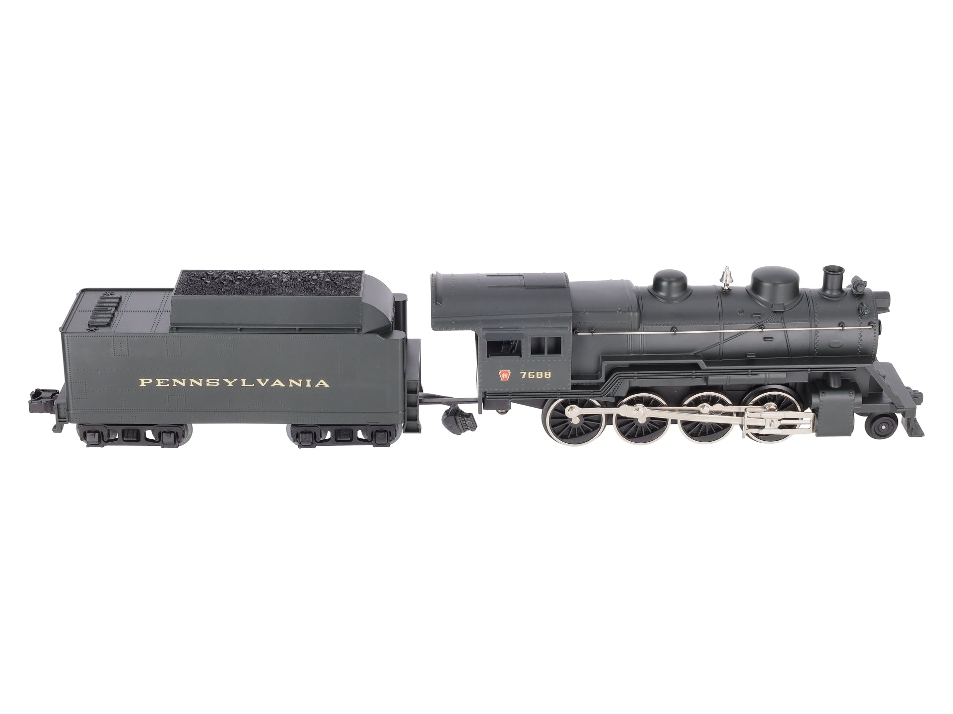 MTH 30-1159-1 O Pennsylvania 2-8-0 Steam Locomotive & Tender w/PS2 #7688 LN/Box
