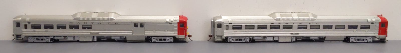 Rapido Trains 16603 HO ATSF Budd Rail Diesel Car Set w/DCC/Sound #191 & #192