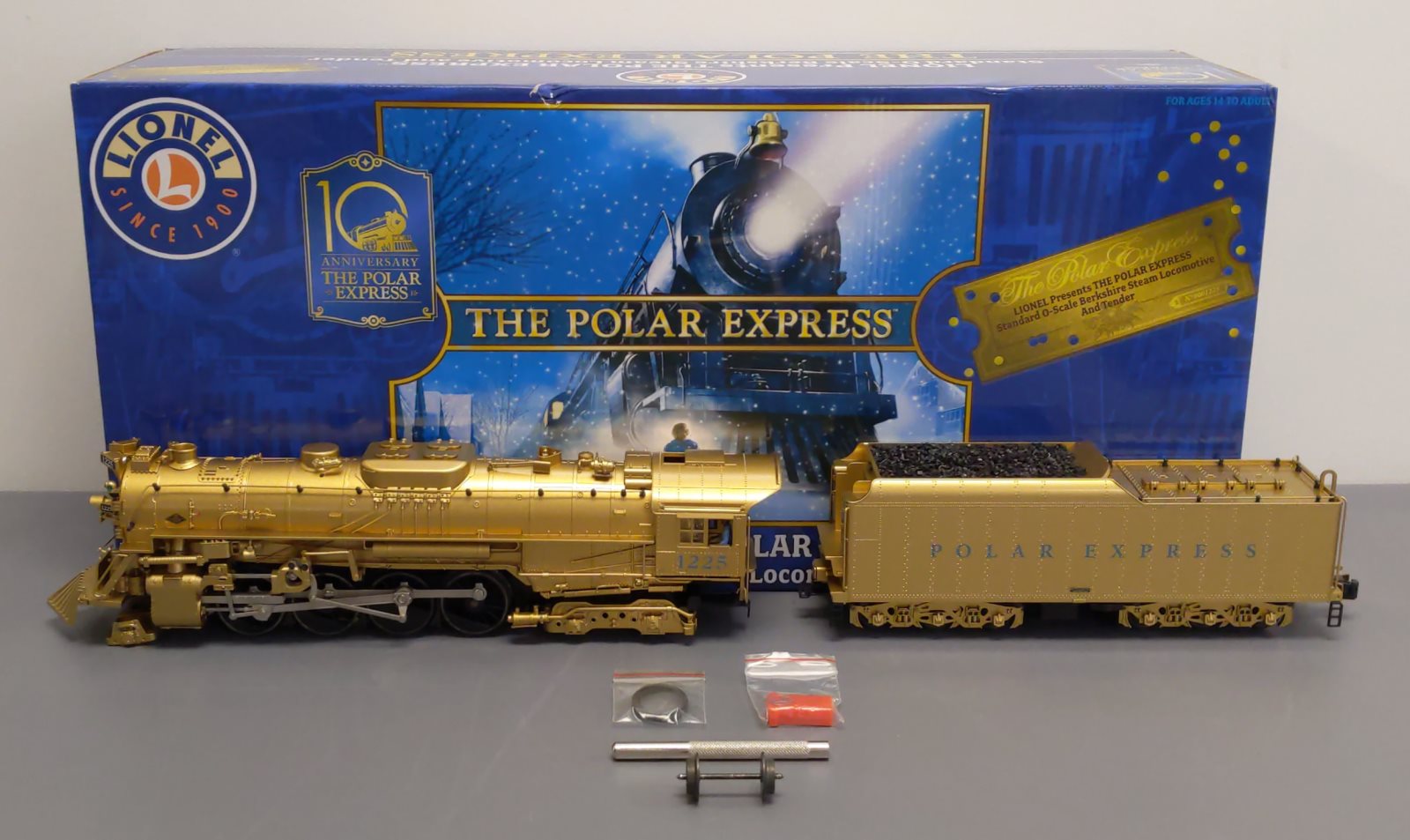 Lionel 6-11450 Polar Express Berkshire Gold (BTO) MT/Box