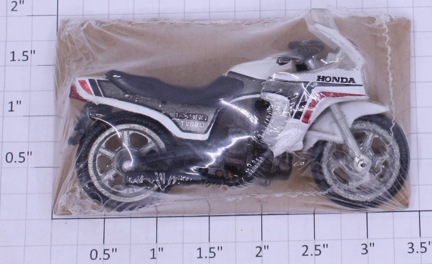 Acme 0227-25 G Scale Honda EX 500 Turbo Motorbike Figure