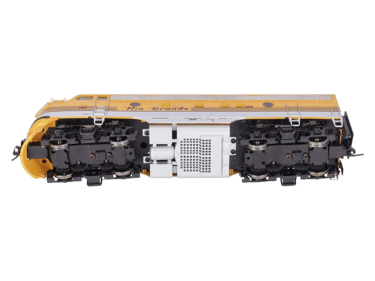 Atlas 30124037 O DRGW EMD F7A Early Phase 1 Unpowered Diesel Locomotive #5584