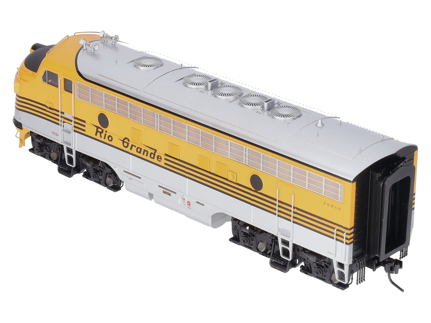 Atlas 30124037 O DRGW EMD F7A Early Phase 1 Unpowered Diesel Locomotive #5584