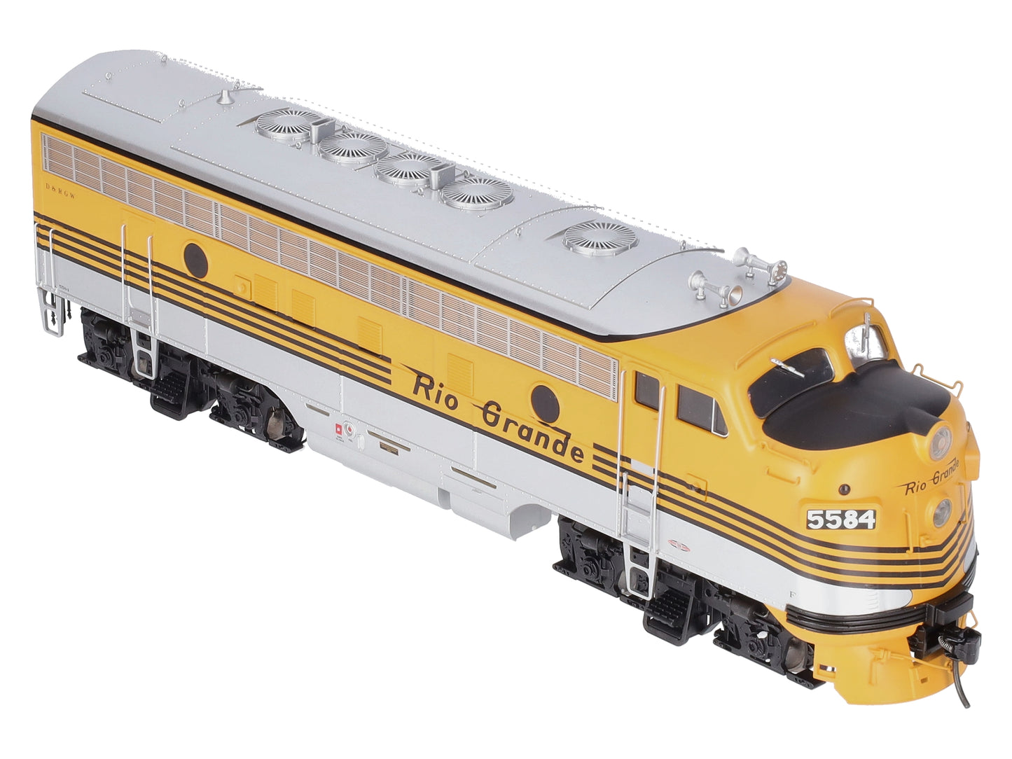 Atlas 30124037 O DRGW EMD F7A Early Phase 1 Unpowered Diesel Locomotive #5584