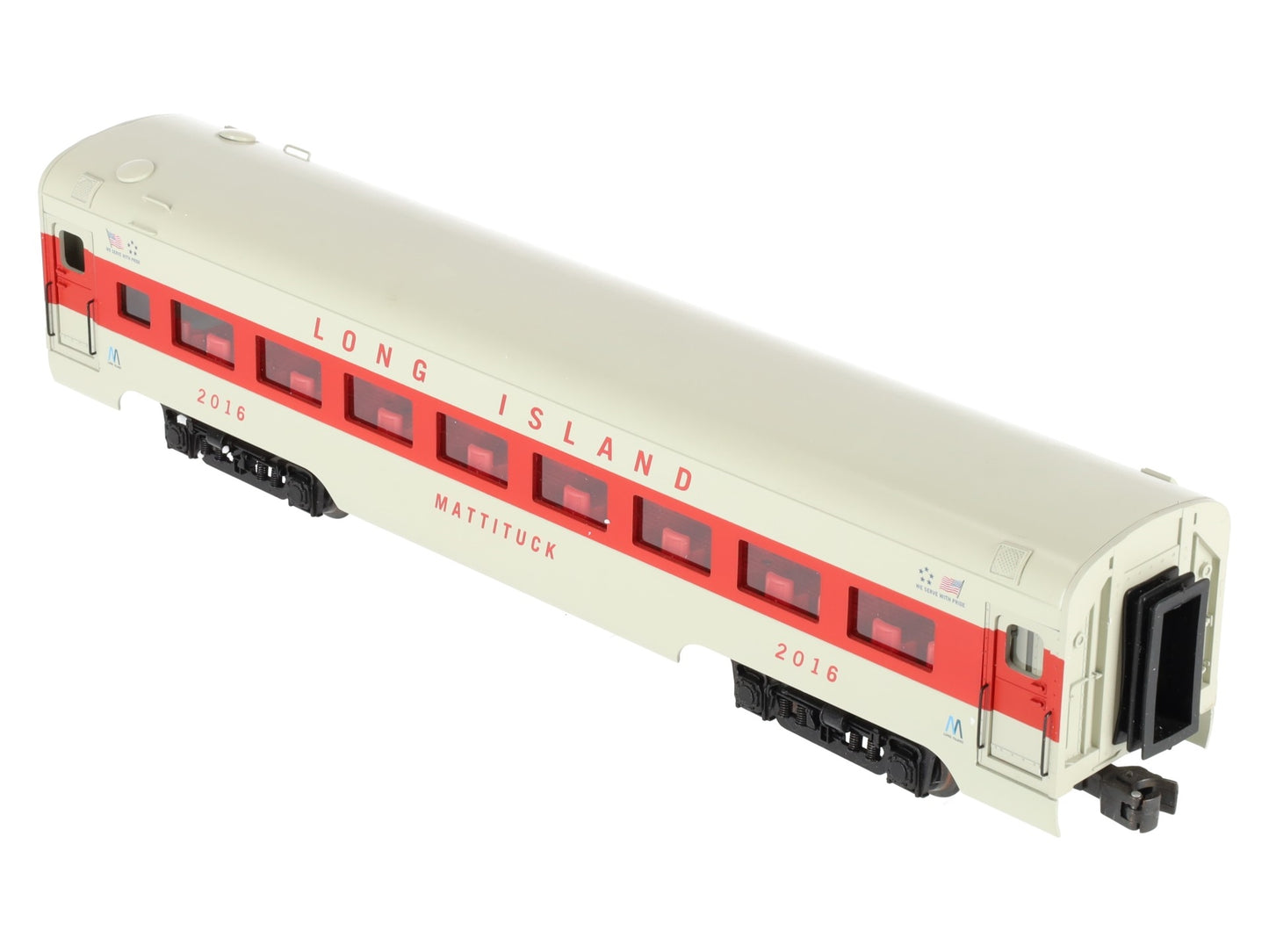K-Line K4639-12016 O Long Island Railroad "Mattituck " 15" Parlor Car #2016 EX/Box