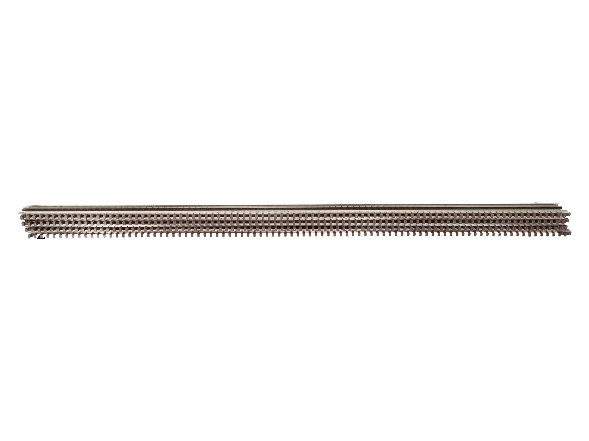 Atlas 6058 O 40 Inch Rigid Straight Track Sections 3-Rail (4) EX