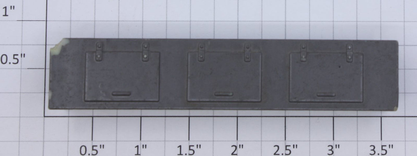 Lionel 2420-8 Dark Gray Plastic Tool Box