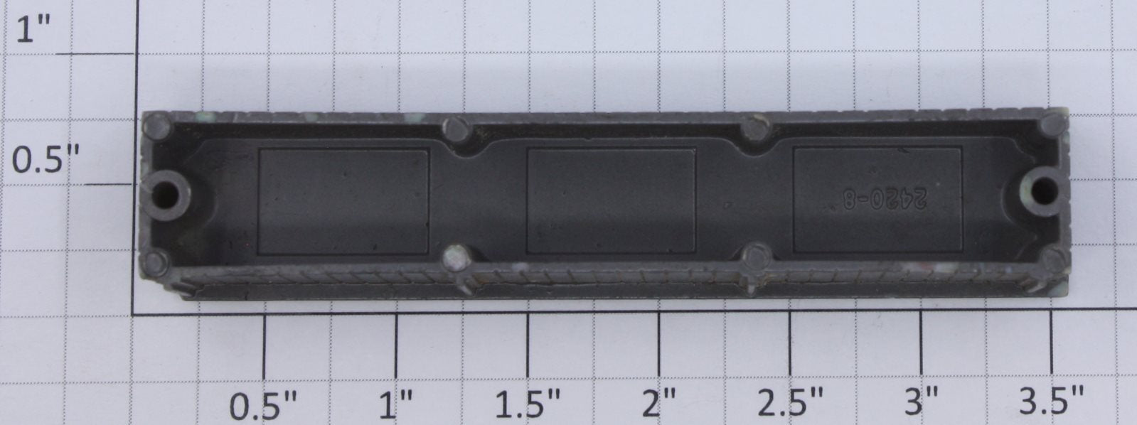 Lionel 2420-8 Dark Gray Plastic Tool Box