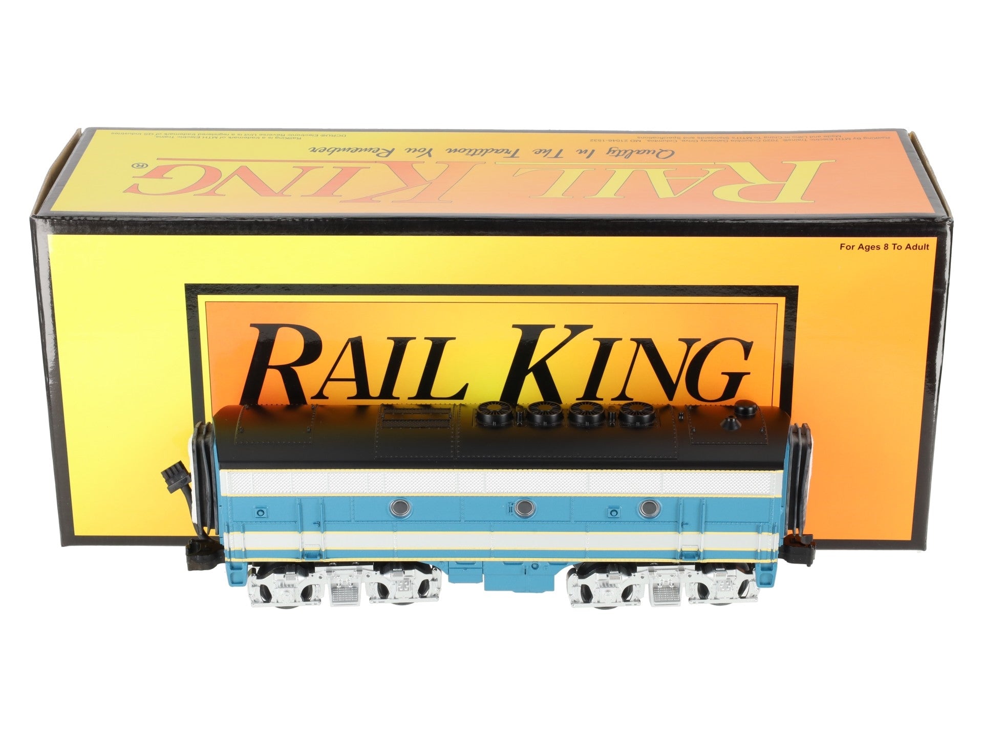 MTH 30-2142-3 O EMD Demonstrator F3 B-Unit Non-Powered Diesel Locomotive LN/Box