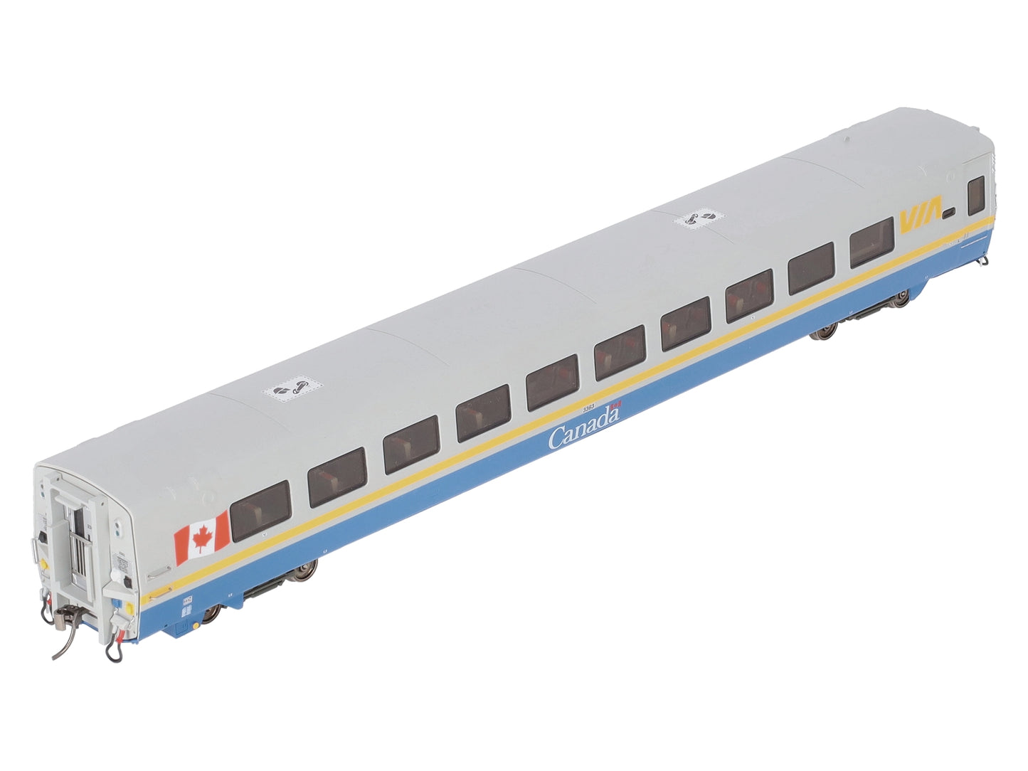 Rapido Trains 108039 HO VIA Rail LRC Coach Car #3363
