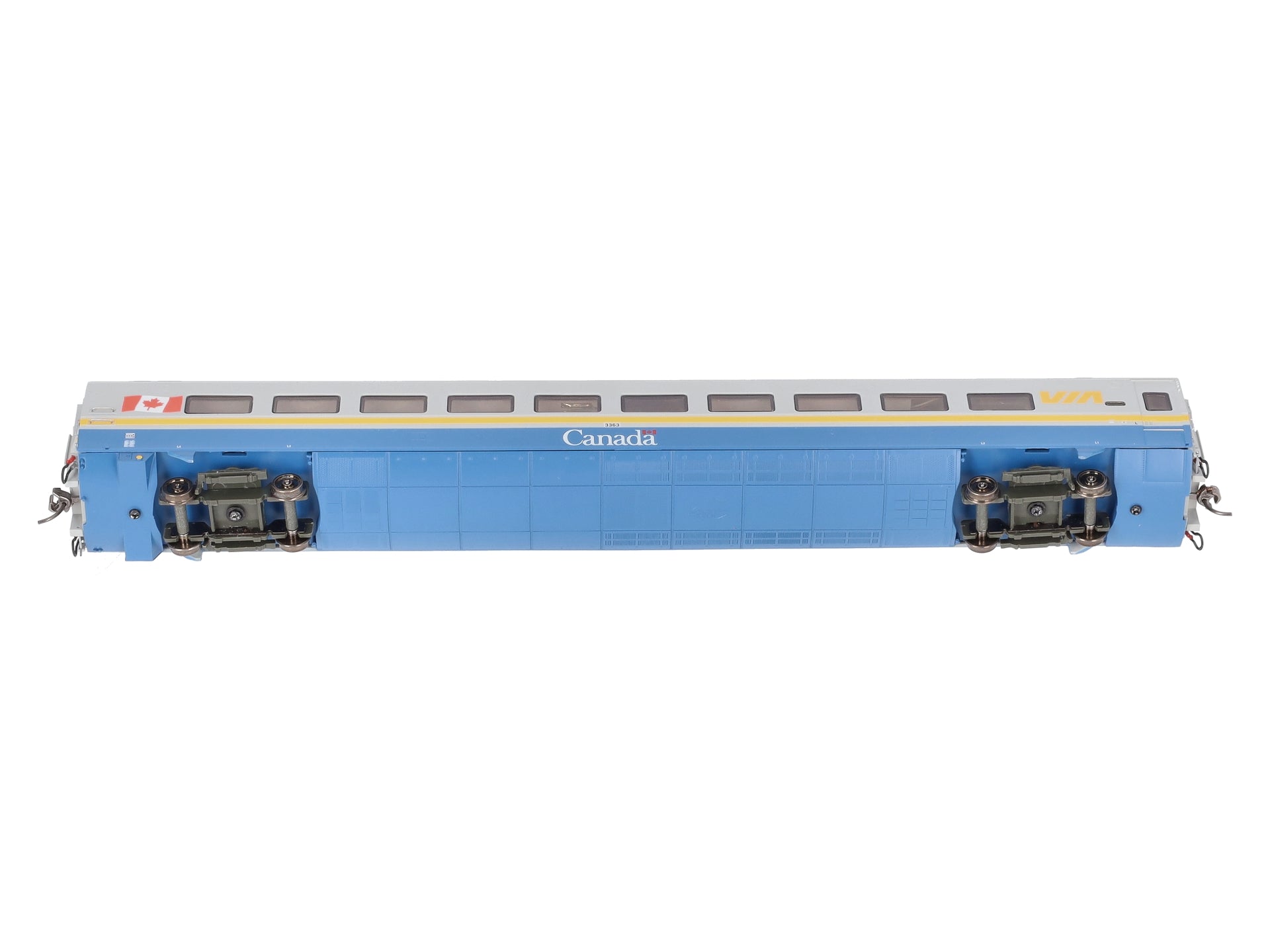 Rapido Trains 108039 HO VIA Rail LRC Coach Car #3363