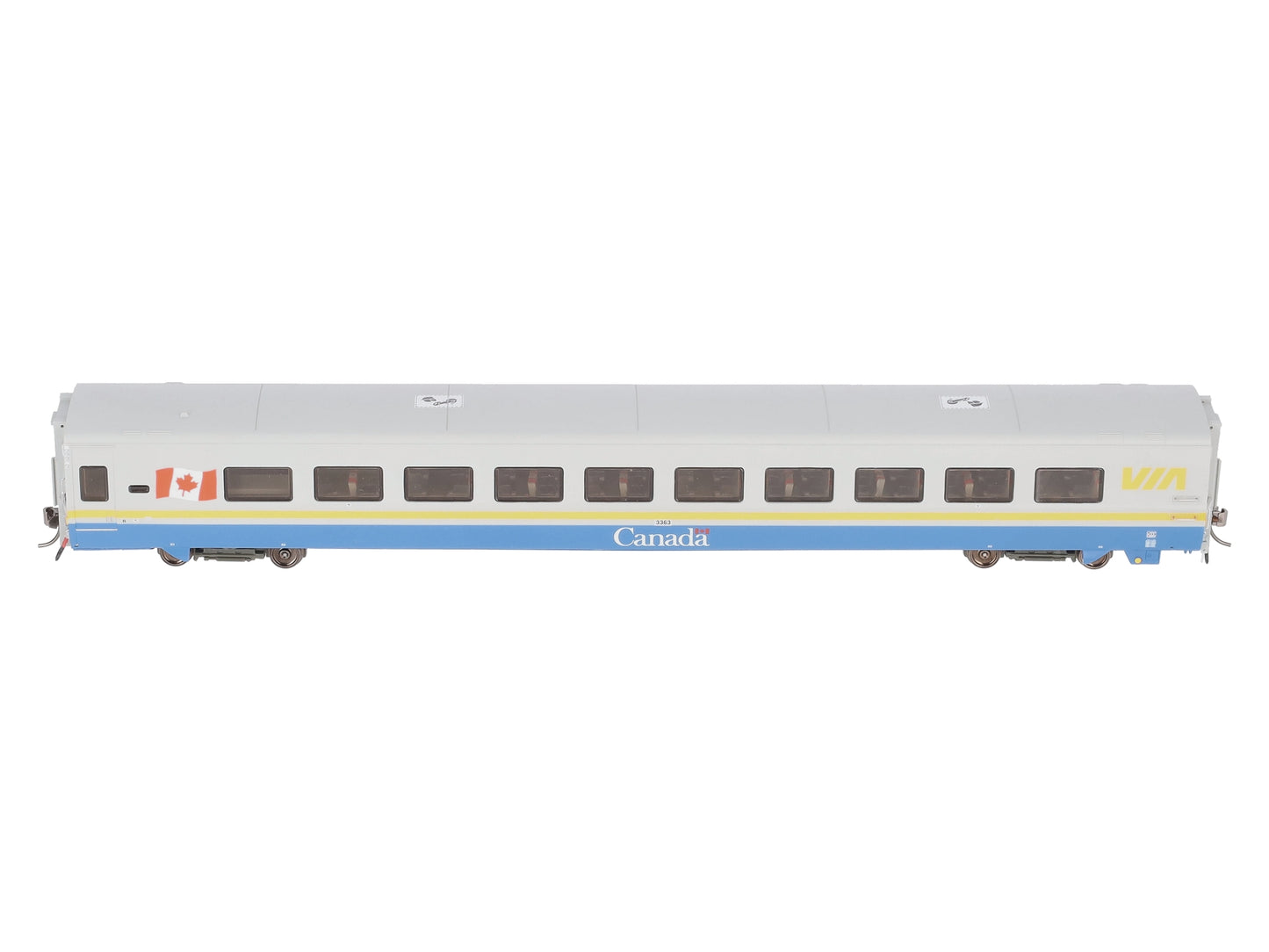 Rapido Trains 108039 HO VIA Rail LRC Coach Car #3363