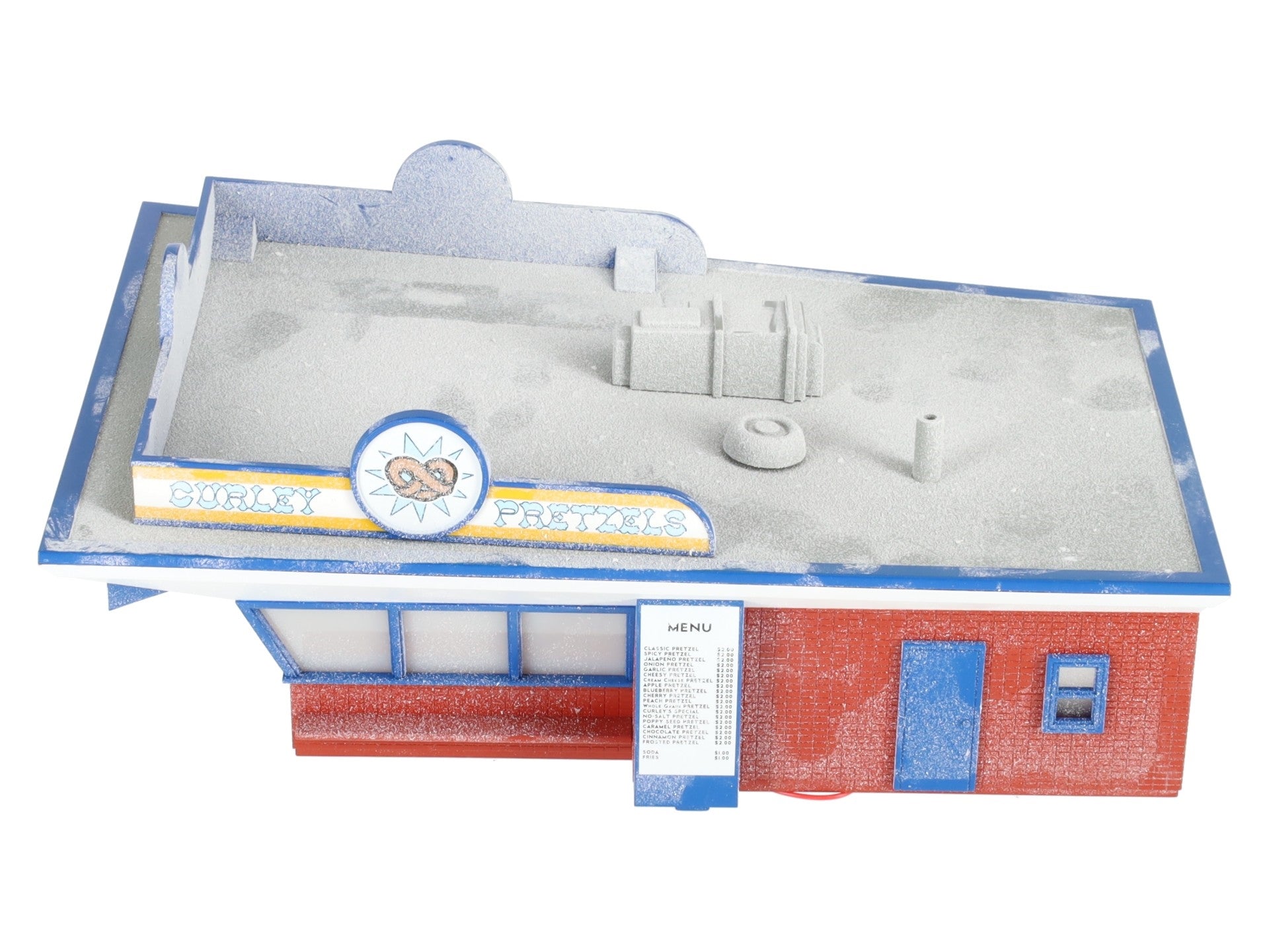 MTH 30-90202 Concession Stand (Curley's Pretzels) LN/Box