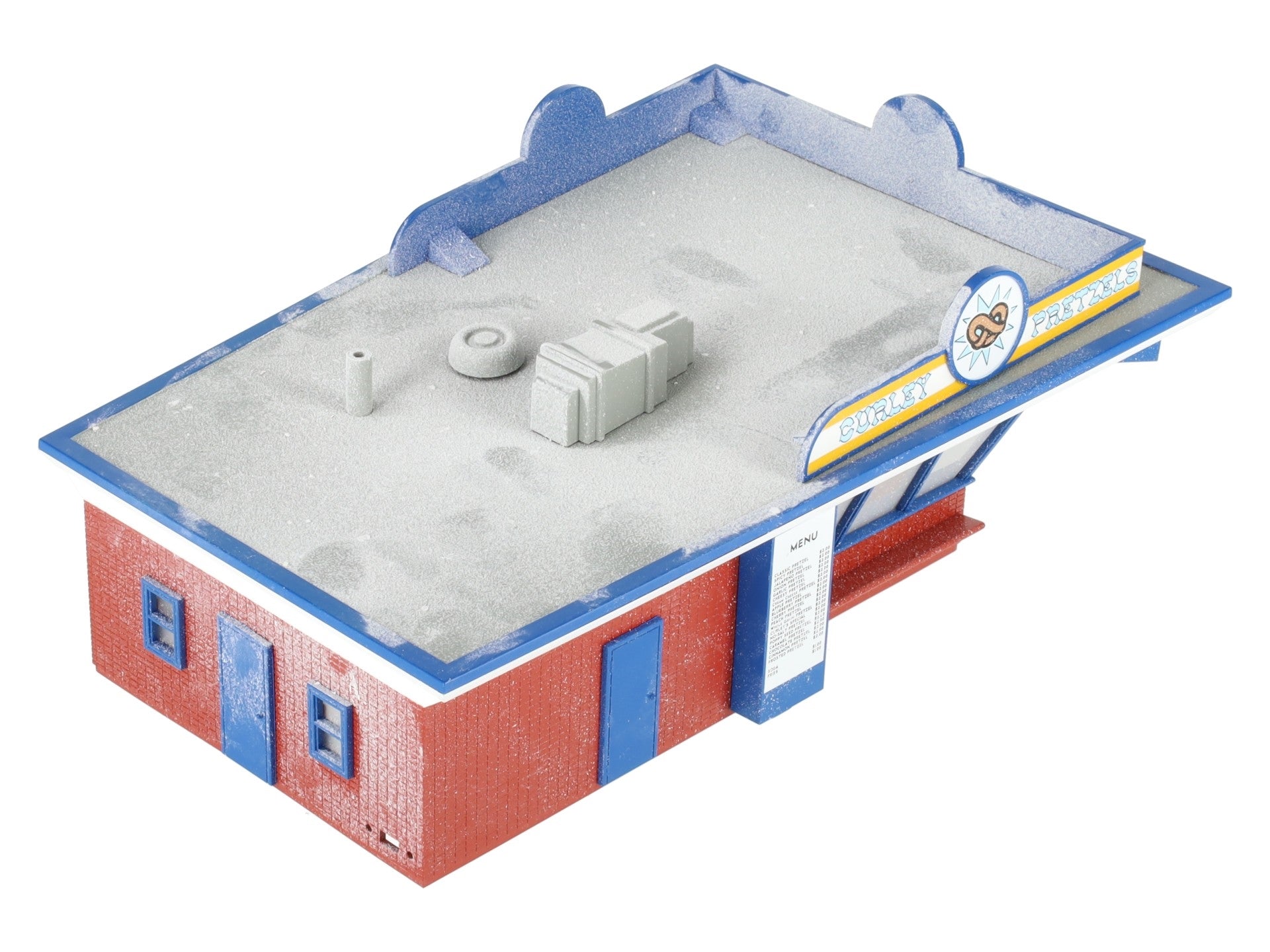 MTH 30-90202 Concession Stand (Curley's Pretzels) LN/Box
