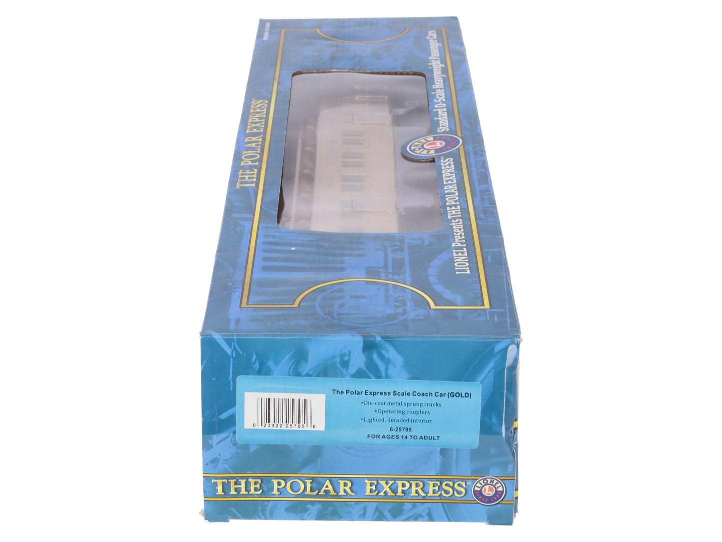 Lionel 6-25795 O Polar Express Scale Gold Coach