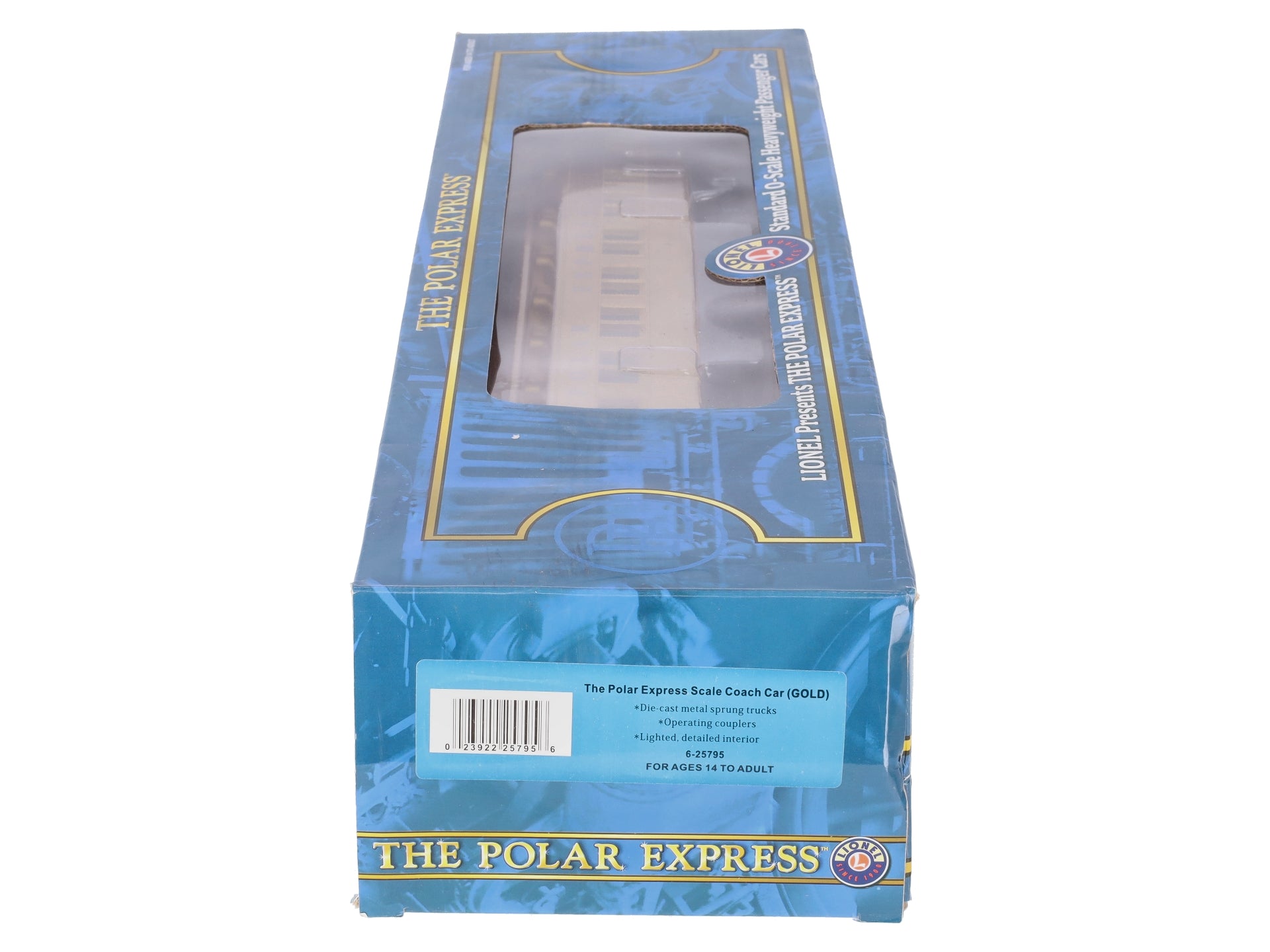 Lionel 6-25795 O Polar Express Scale Gold Coach