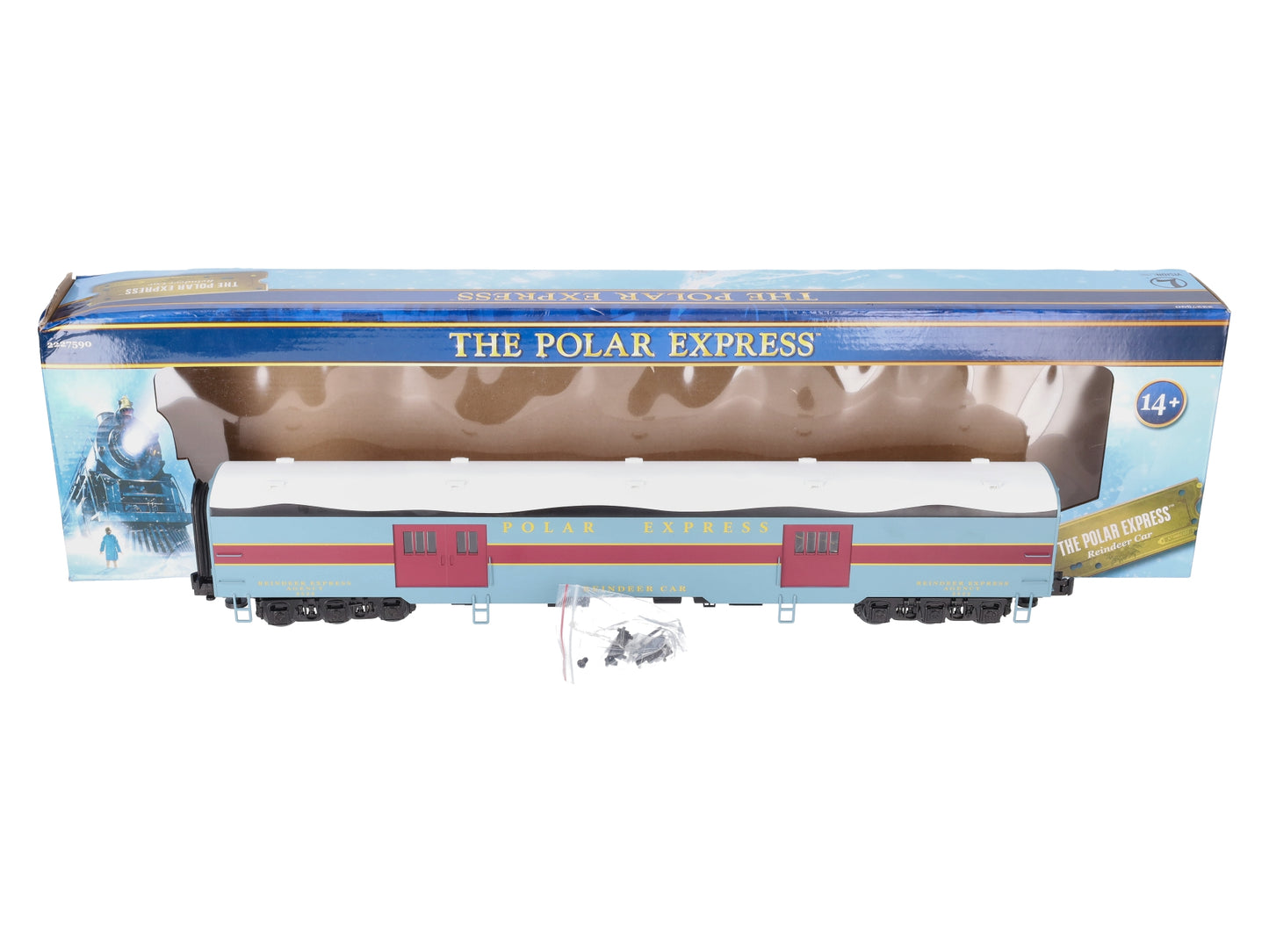 Lionel 2227590 O The Polar Express Vision Reindeer Car LN/Box