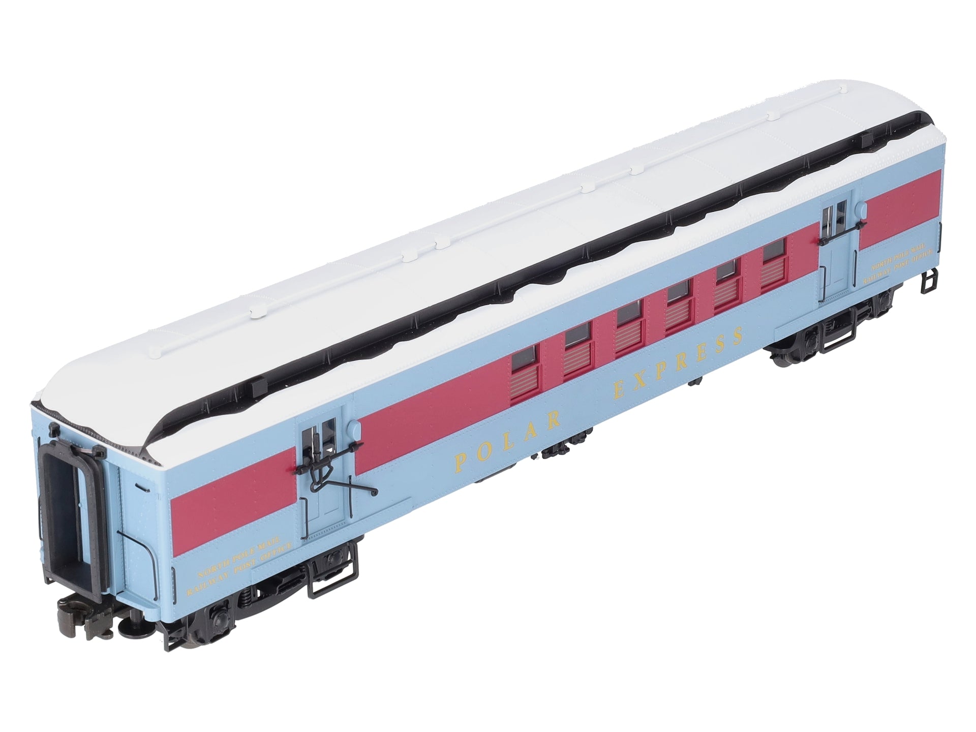Lionel 1927351 O Gauge The Polar Express 60' RPO with White Roof