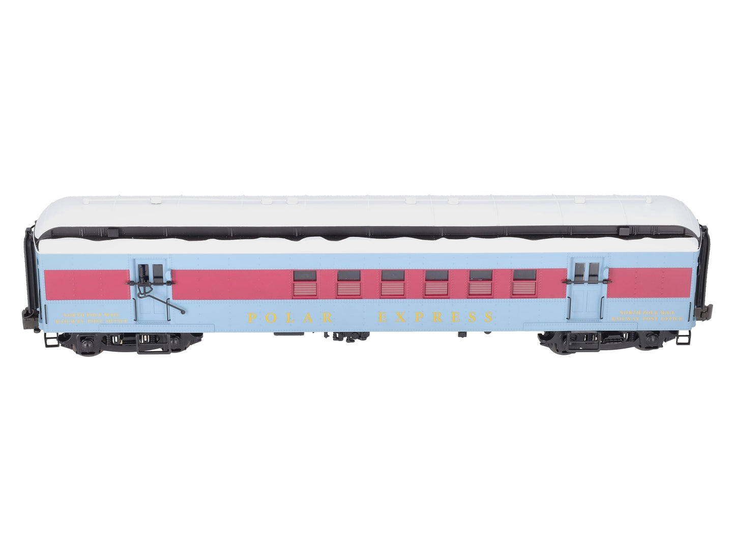 Lionel 1927351 O Gauge The Polar Express 60' RPO with White Roof