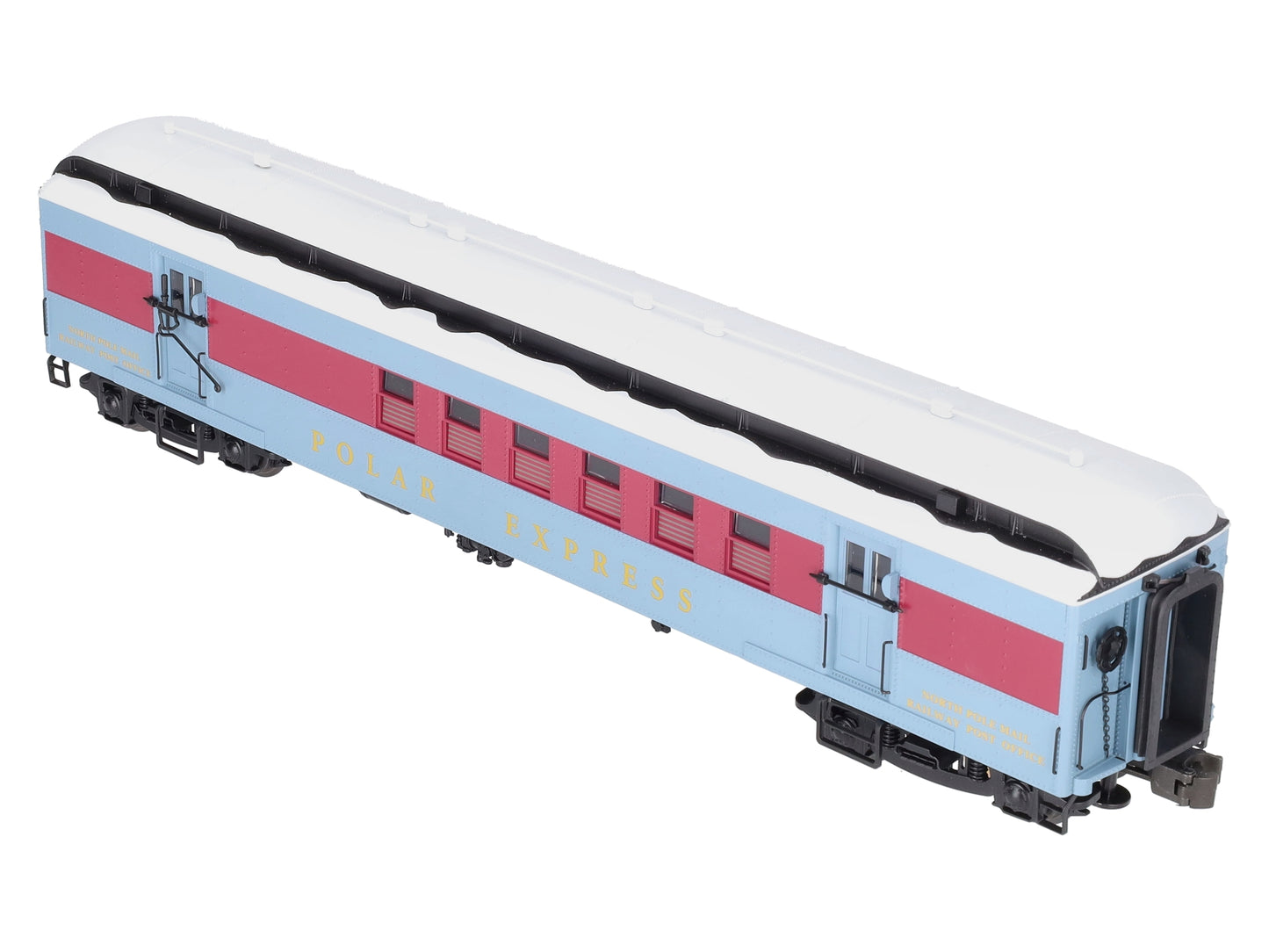 Lionel 1927351 O Gauge The Polar Express 60' RPO with White Roof