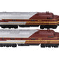MTH 30-2711-1 Boston & Maine E-6 AA Diesel Engine Set w/PS 2.0 #3814/3807