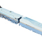Broadway Limited 7355 HO ATSF Blue Goose Steam Locomotive Sound/DCC/Smoke #3460