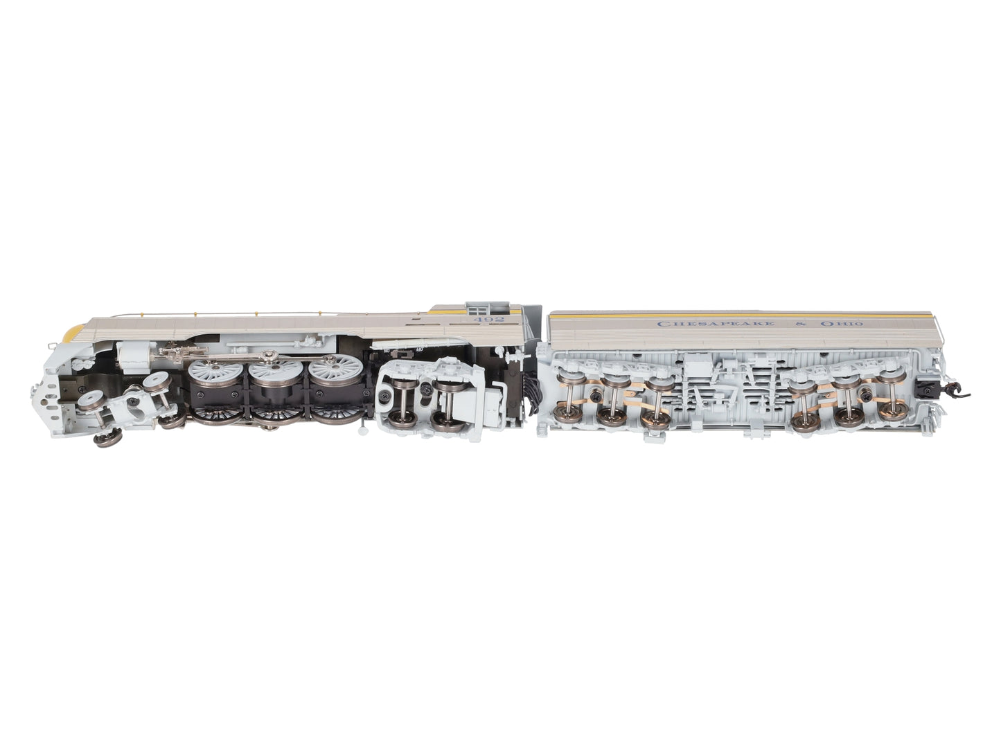 Broadway Limited 4556 HO BRASS C&O L-1 4-6-4 Hudson Steam Locomotive #492