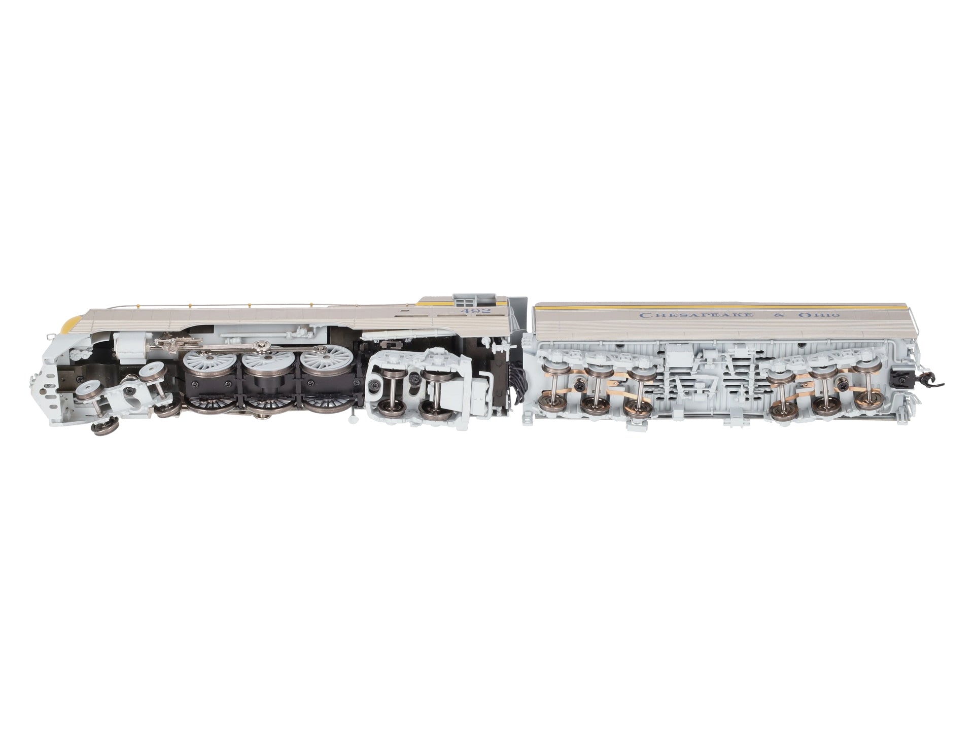 Broadway Limited 4556 HO BRASS C&O L-1 4-6-4 Hudson Steam Locomotive #492