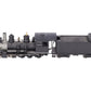 Broadway Limited 908 On30 Scale Unlettered D&RGW C-16 2-8-0 Steam Loco & Tender EX