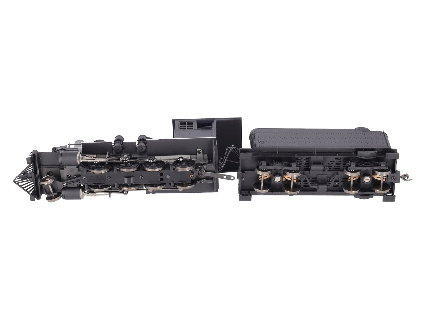 Broadway Limited 908 On30 Scale Unlettered D&RGW C-16 2-8-0 Steam Loco & Tender EX