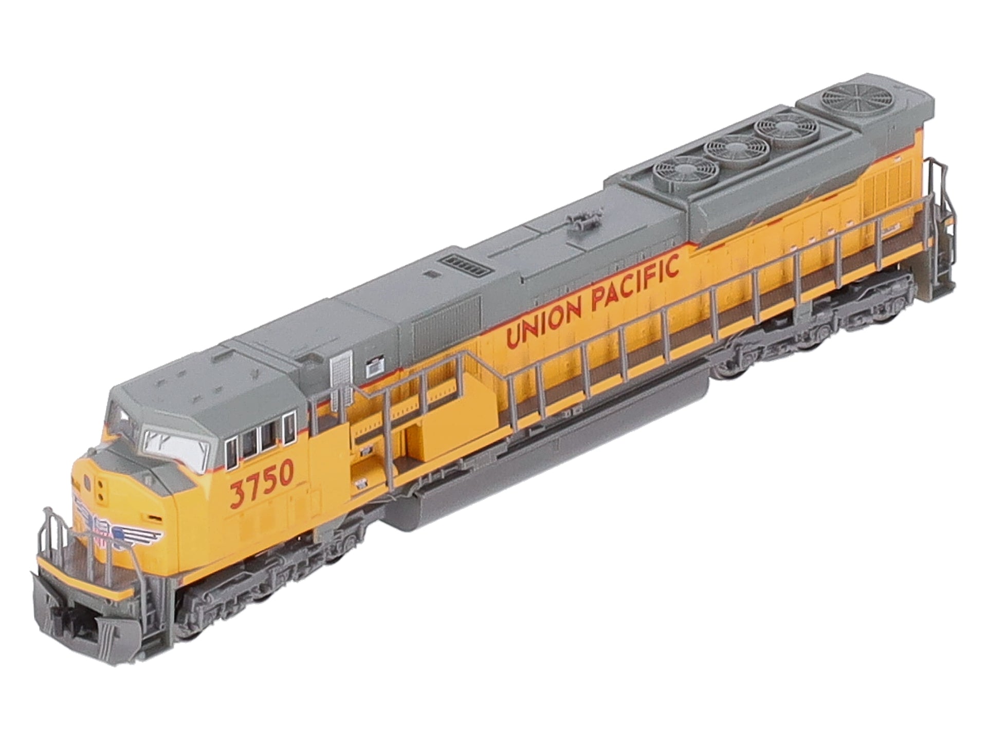 Kato 176-5625 N UP EMD SD90/43MAC Diesel Locomotive - Standard DC #3750
