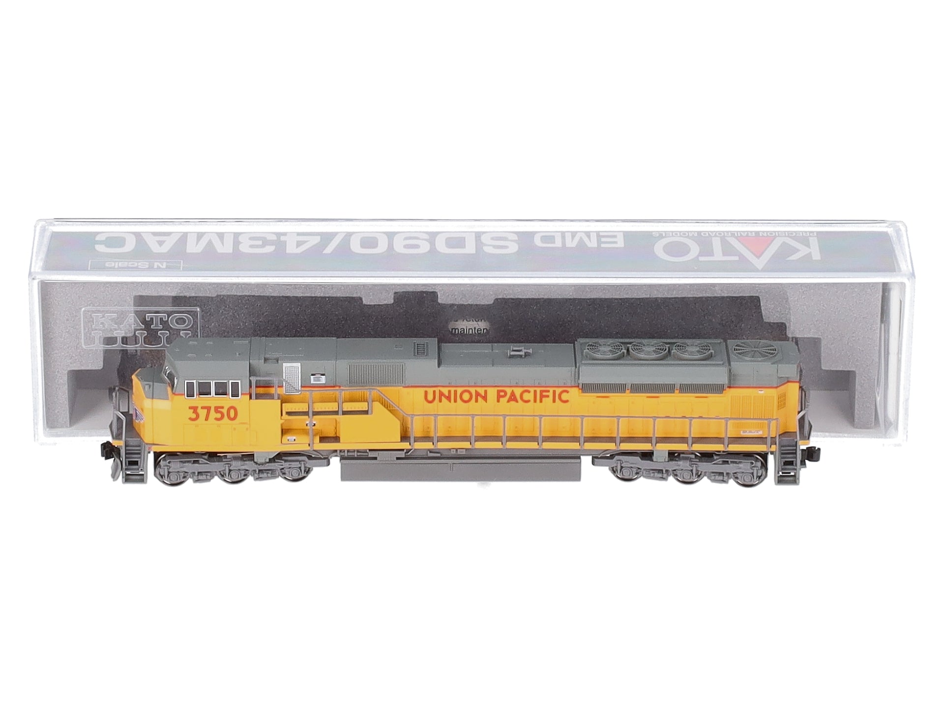 Kato 176-5625 N UP EMD SD90/43MAC Diesel Locomotive - Standard DC #3750