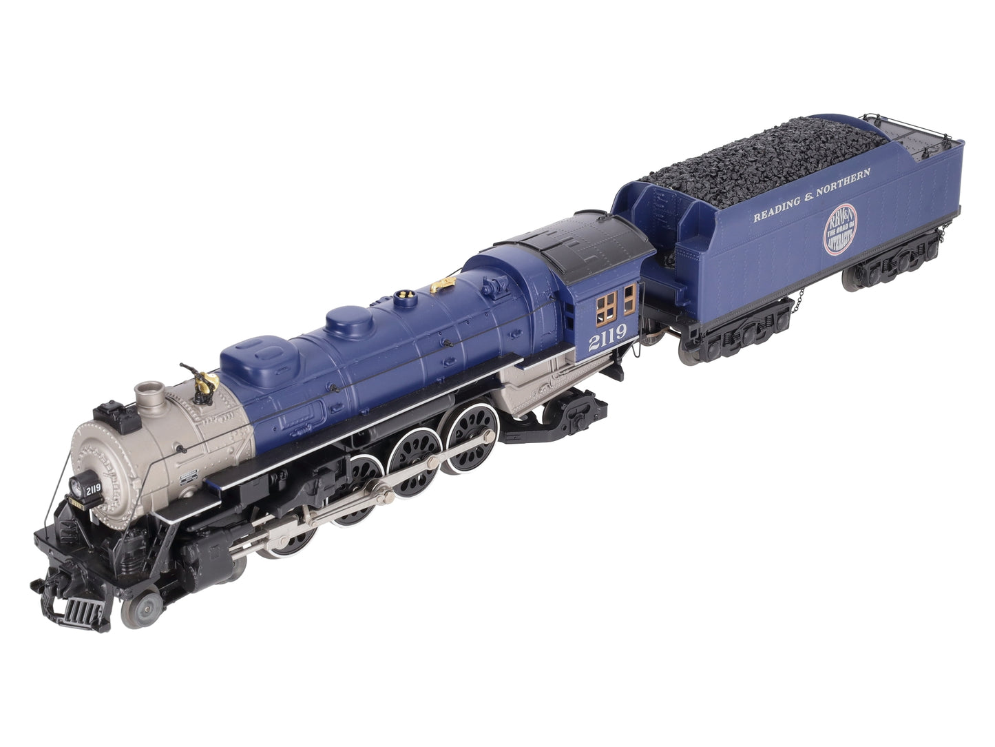 MTH 30-18321 O Reading and Northern 4-8-2 L-3 Mohawk Steam #2119 with PS 3.0