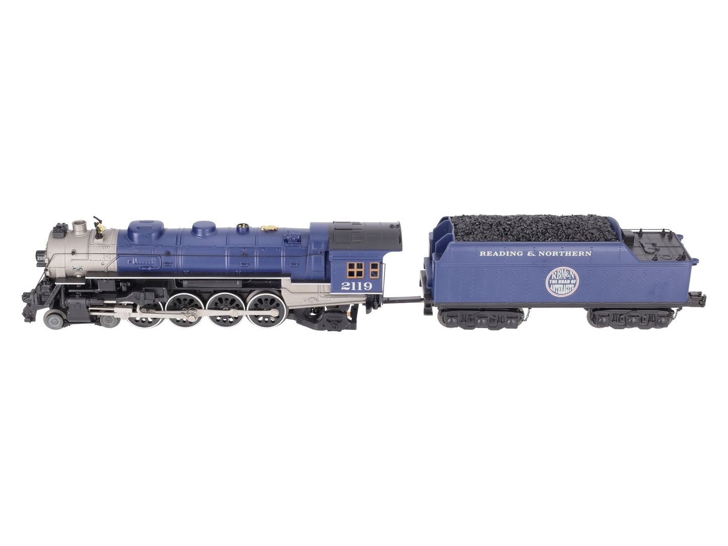 MTH 30-18321 O Reading and Northern 4-8-2 L-3 Mohawk Steam #2119 with PS 3.0